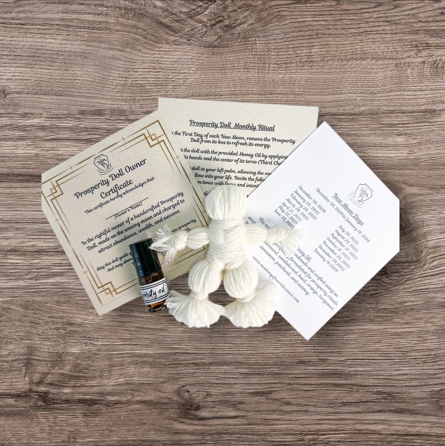 New Moon Prosperity Ritual Kit