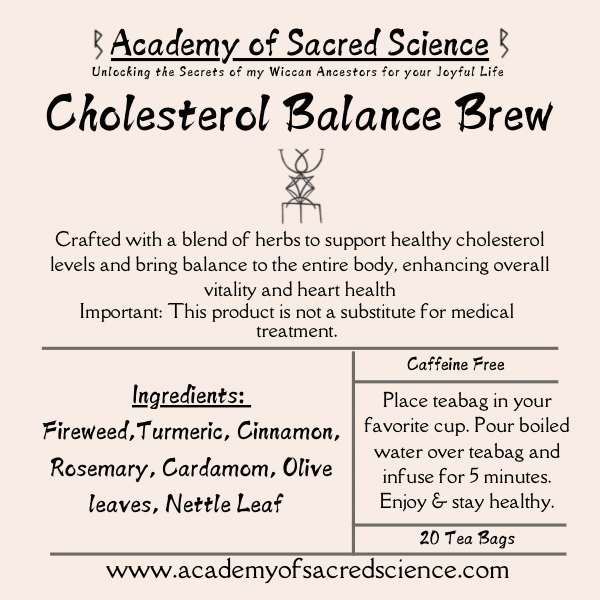 Cholesterol Balance Brew/Support Heart Health Health