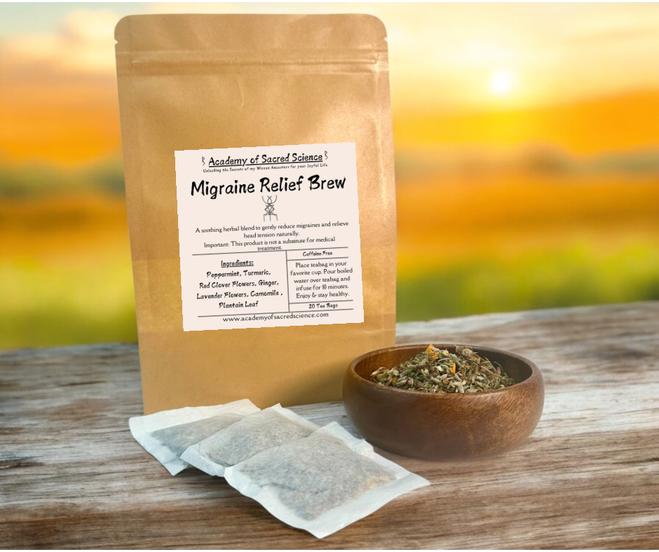 Migraine Relief Brew/Migraine Ease & Head Tension Support