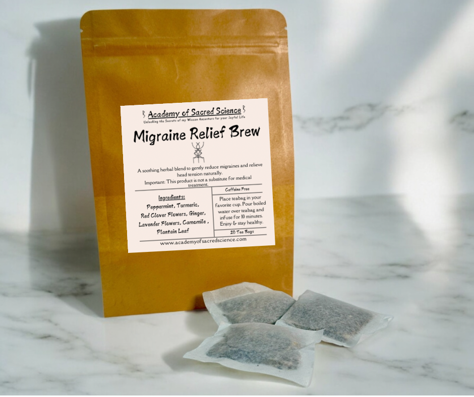 Migraine Relief Brew/Migraine Ease & Head Tension Support
