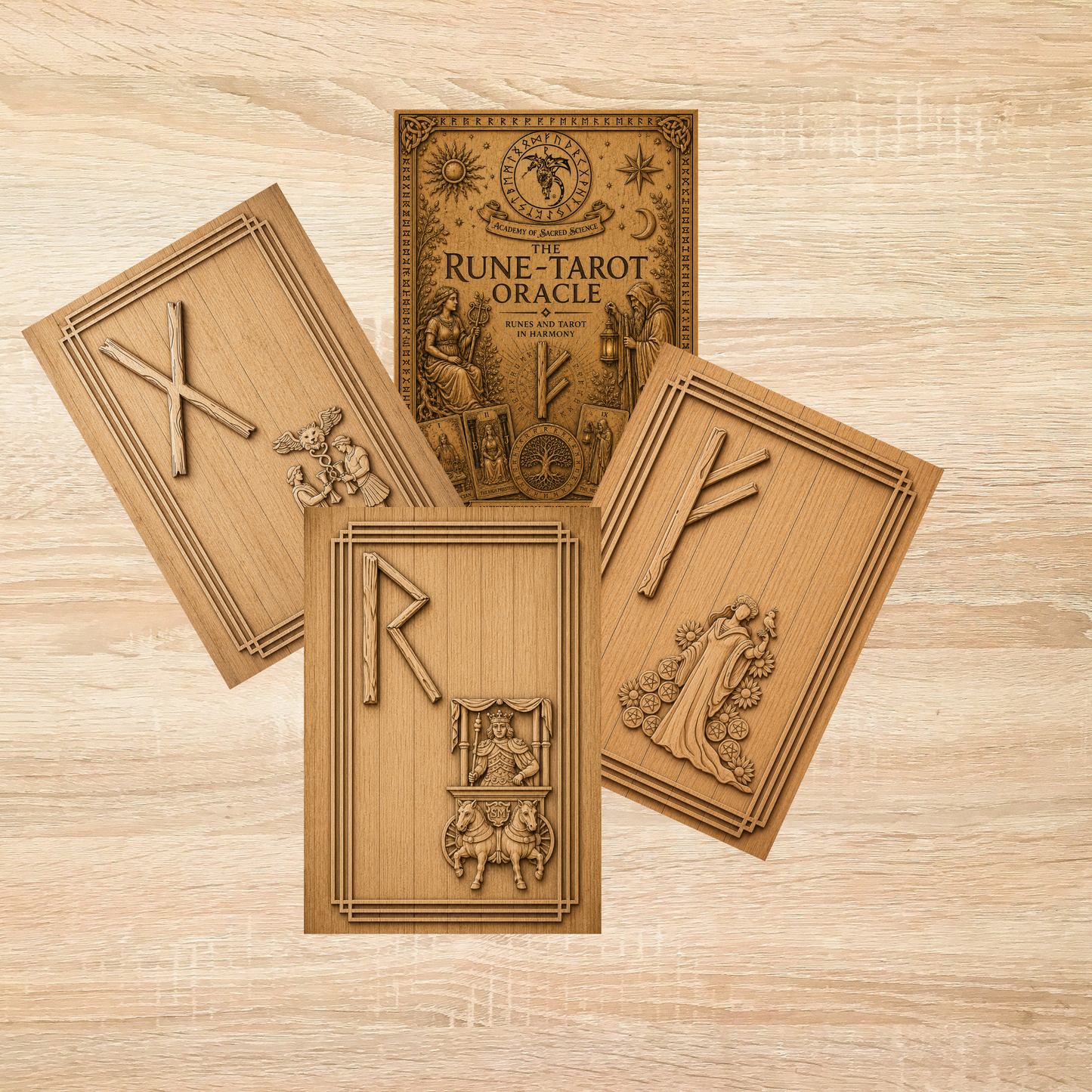 Rune-Tarot Oracle Deck