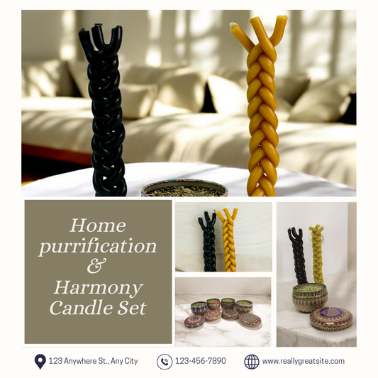 Home Purification and Harmony Candle Set/Kit