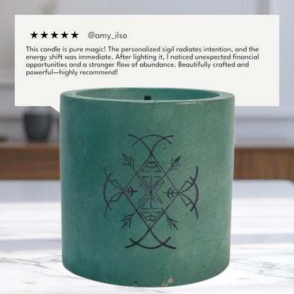 Your Candle, Your Custom Sigil — Handcrafted and Activated Just for You