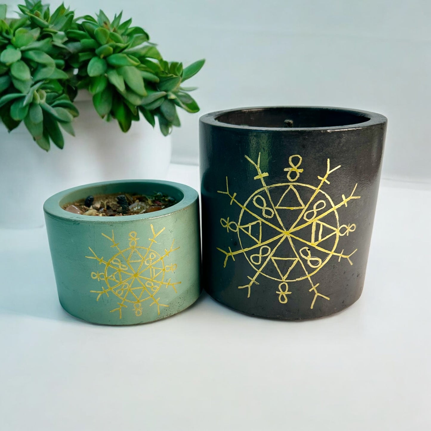 Wealth Sigil Candle – Will be Activated Specifically for You
