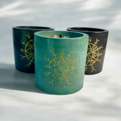 Wealth Sigil Candle – Will be Activated Specifically for You