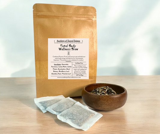 Total Body Wellness Herbal Tea/ Restore Balance, Promote Sustained Energy