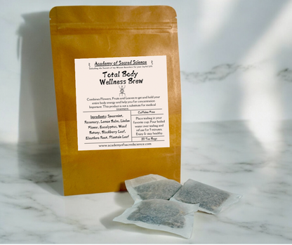 Total Body Wellness Herbal Tea/ Restore Balance, Promote Sustained Energy