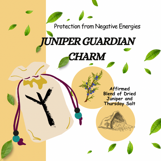 Juniper Guardian Charm – Protection from Negative Energies
