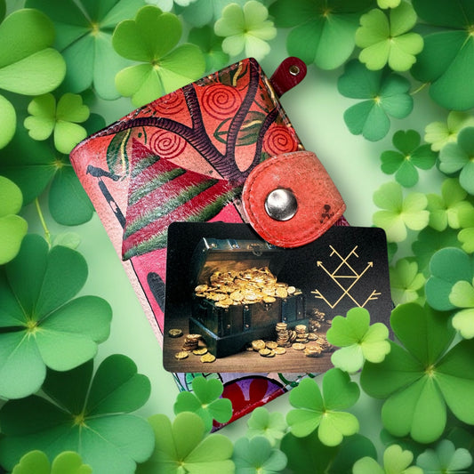 Money Frog Rune Card – Prosperity Wallet Charm
