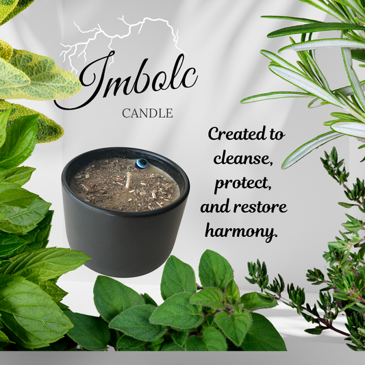Imbolc  Thunder Candle, 5 oz. Limited Edition