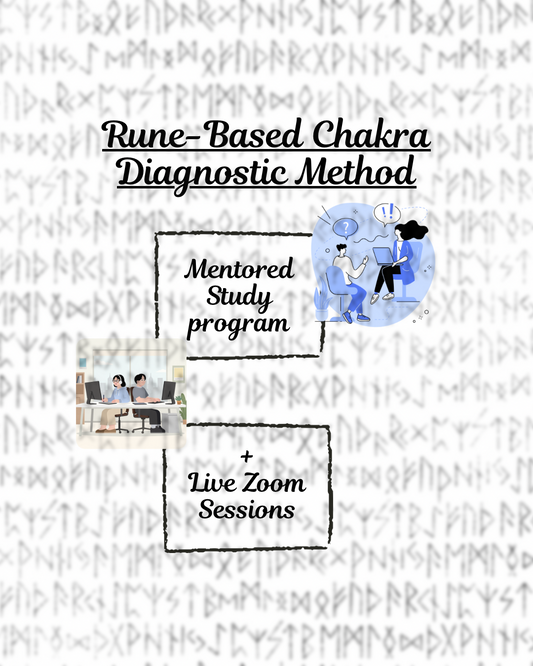 Rune-Based Chakra Diagnostics
Mentored Training Program