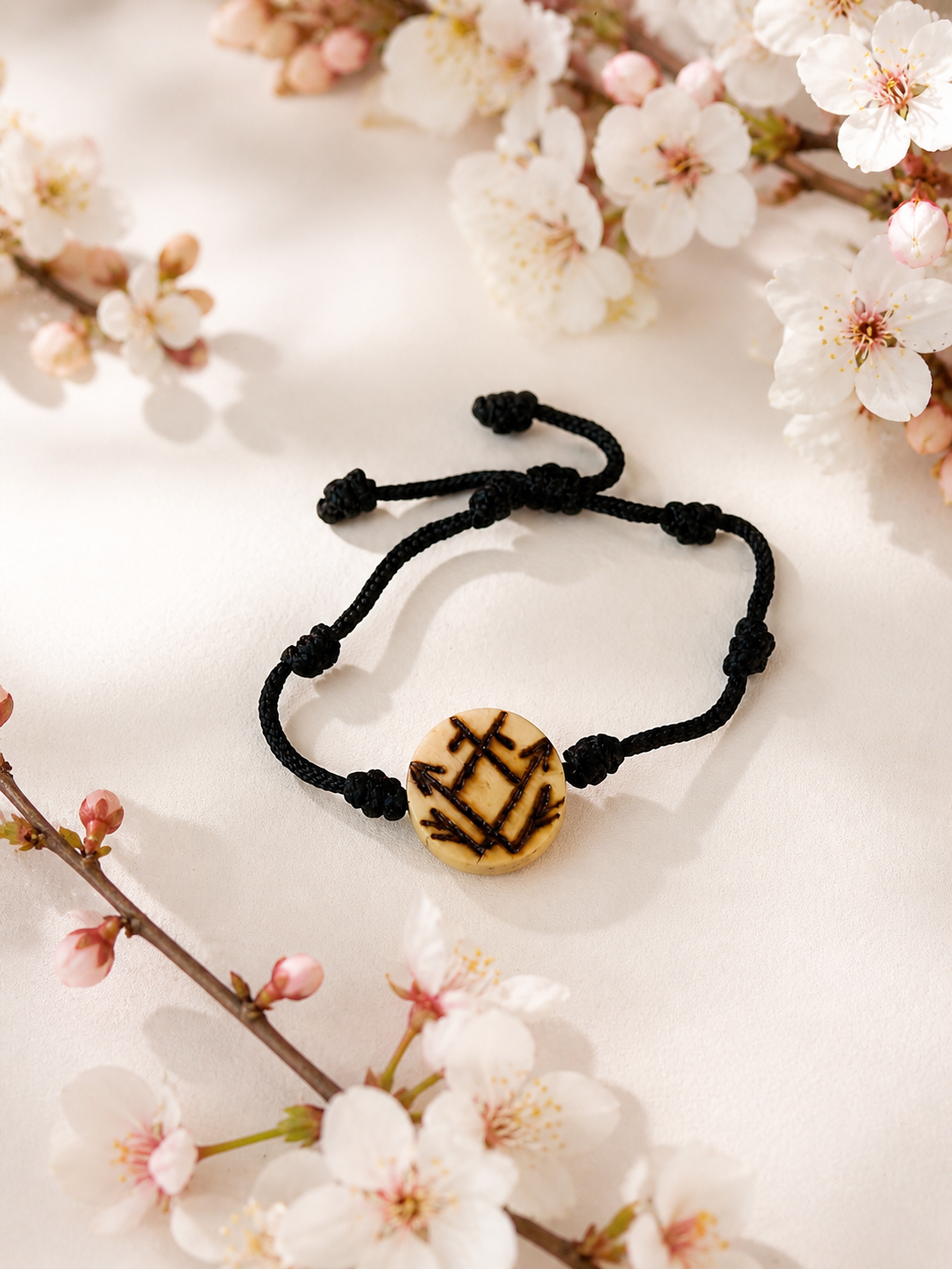 Runic Bracelet Money Frog for Prosperity
