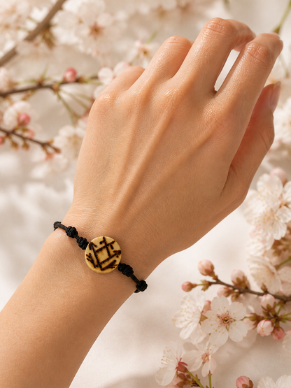 Runic Bracelet Money Frog for Prosperity