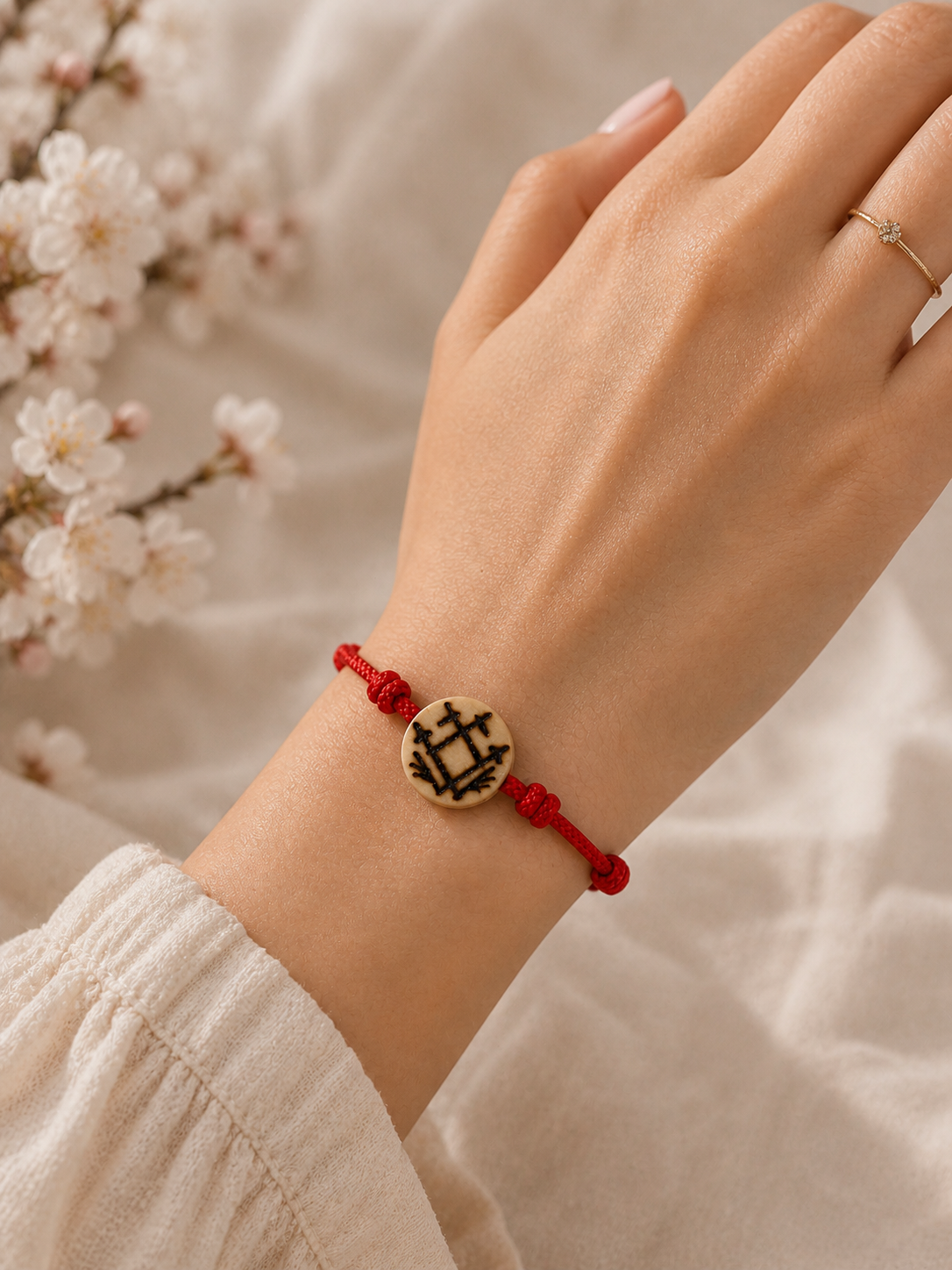 Runic Bracelet Money Frog for Prosperity