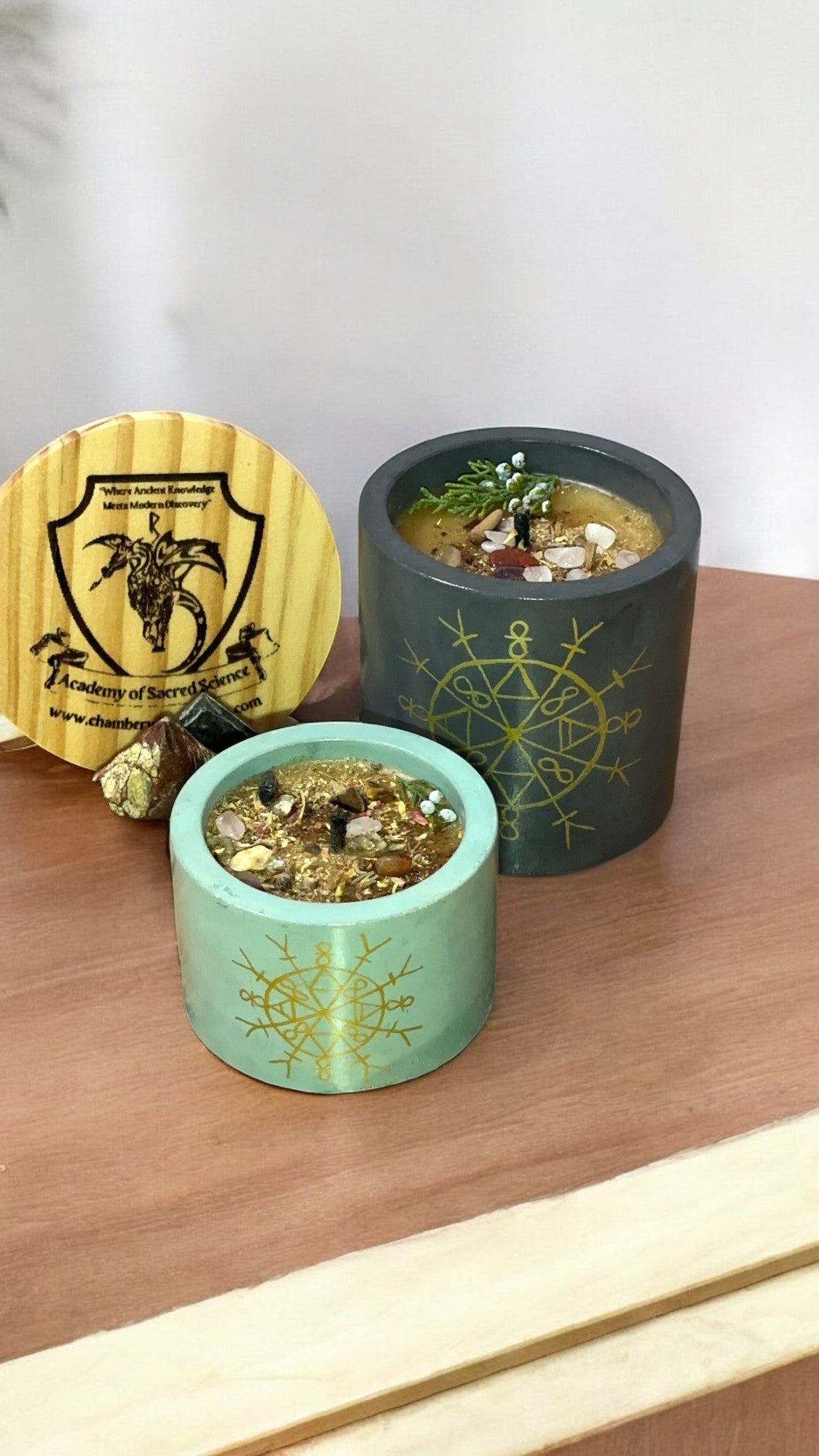 Wealth Sigil Candle – Will be Activated Specifically for You