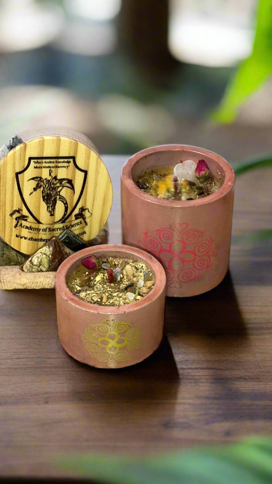 "Whispers of Love"/ Love, Harmony, and Partnership Sigil Candle – Will be Activated Specifically for You