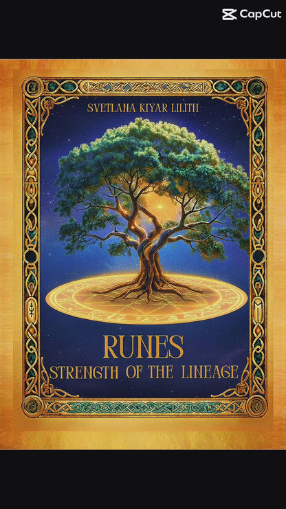 “Strength of the Lineage”Rune Card Deck with Interpretation Booklet